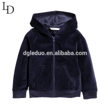 High quality children autumn hooded jacket for baby boy